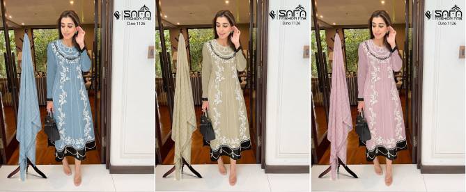 1126 By Safa Fashion Readymade Pakistani Suits Catalog

